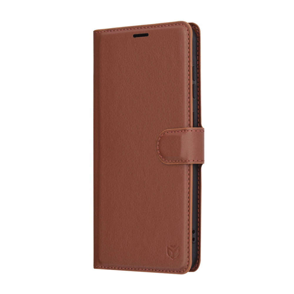 Калъф за Samsung Galaxy A36 A366, Techsuit, Leather Folio, Кафяв