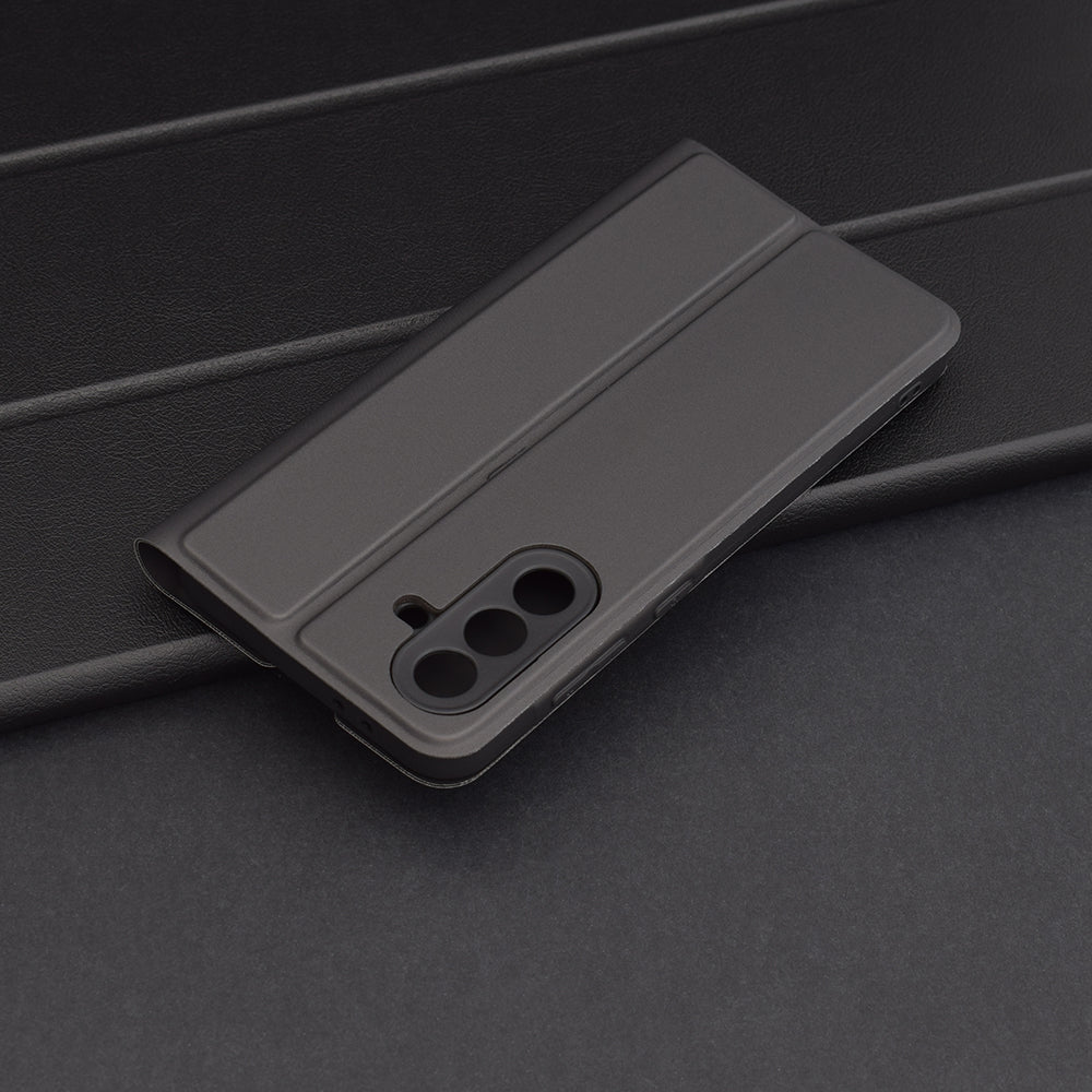 Калъф за Samsung Galaxy A36 A366, Techsuit, Magskin Book, Черен