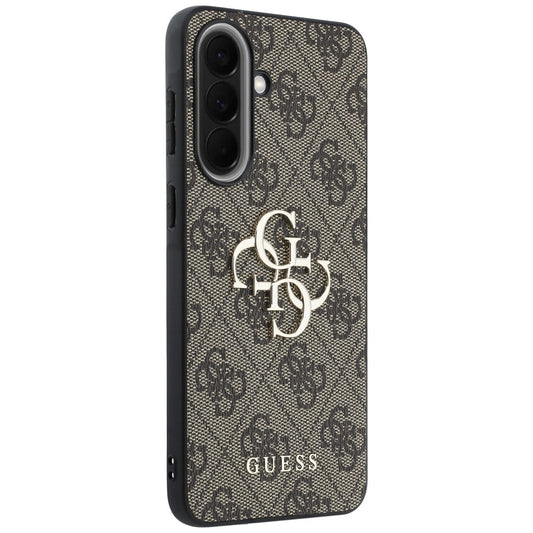 Калъф за Samsung Galaxy A37 5G, Guess, 4G Big Logo, Кафяв