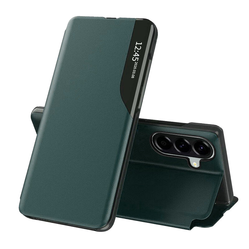 Калъф за Samsung Galaxy A37 5G, Techsuit, eFold, Тъмнозелен