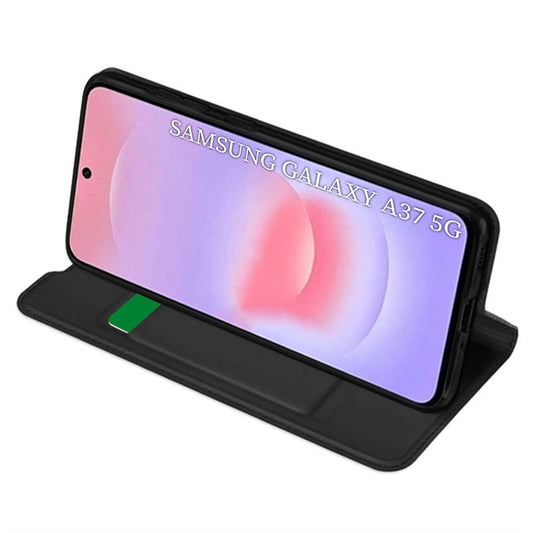 Калъф за Samsung Galaxy A37 5G, Techsuit, Magskin Book, Черен