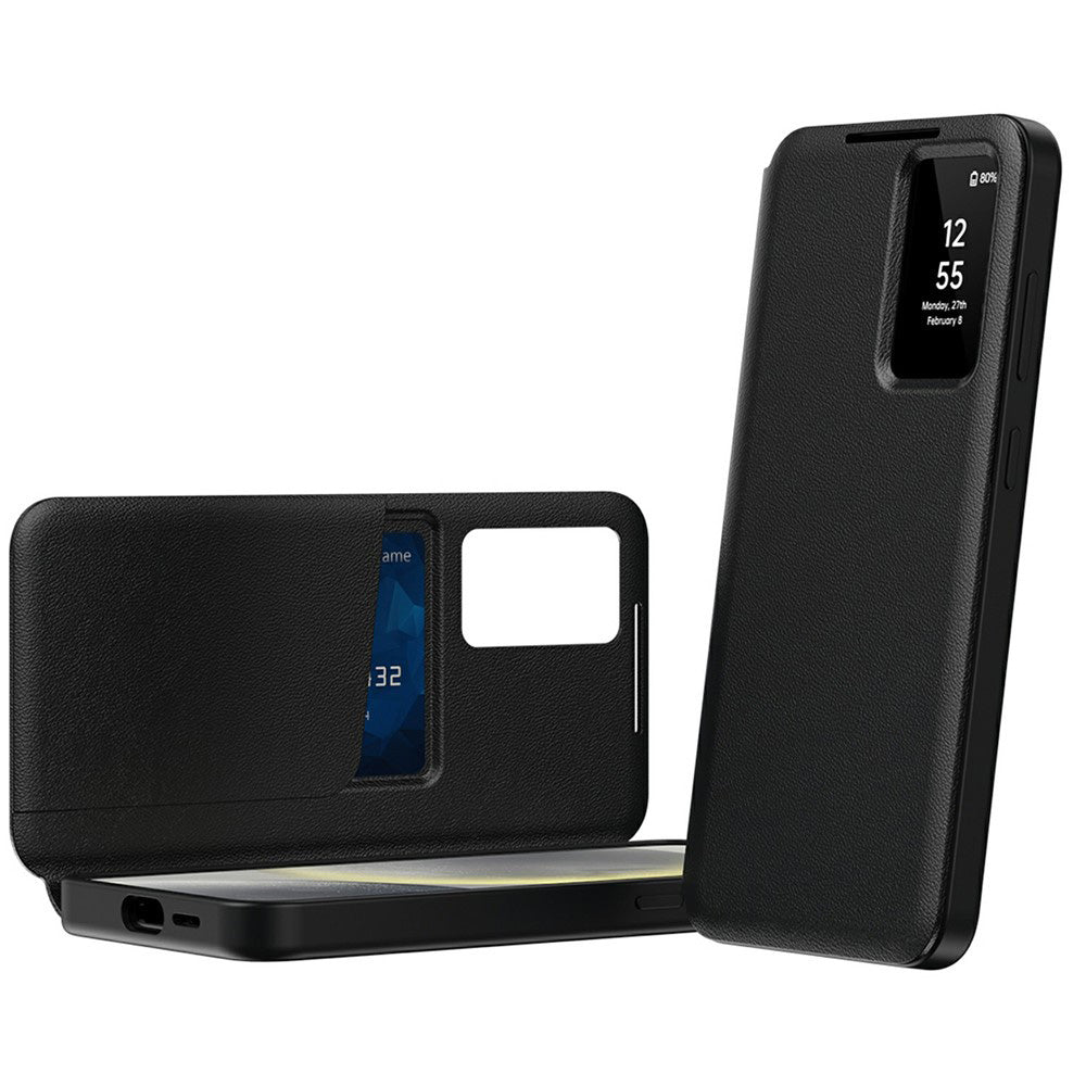 Калъф за Samsung Galaxy A37 5G, Techsuit, SmartView, Черен