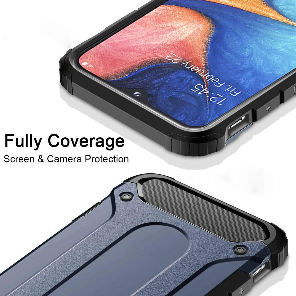 Калъф за Samsung Galaxy A40 A405, Techsuit, Hybrid Armor, Черен