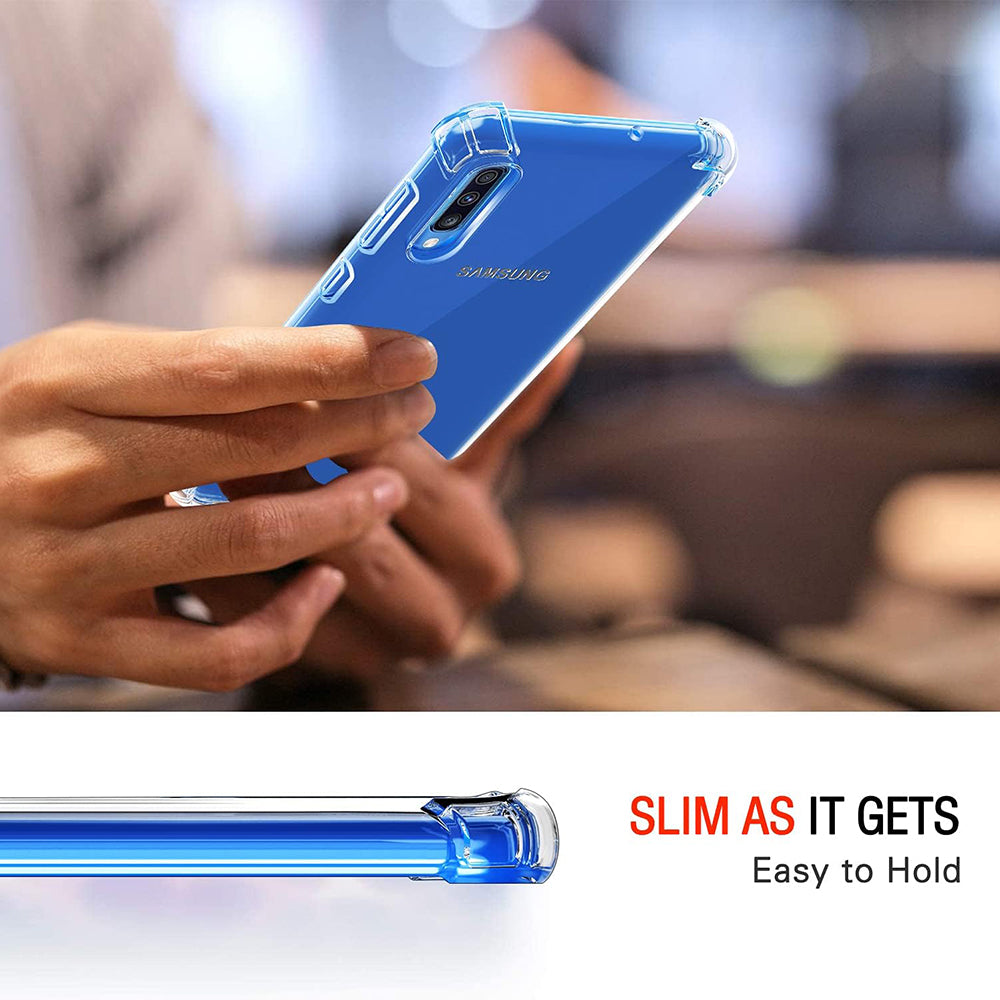 Калъф за Samsung Galaxy A50s A507 / A30s A307 / A50 A505, Techsuit, противоударен прозрачен