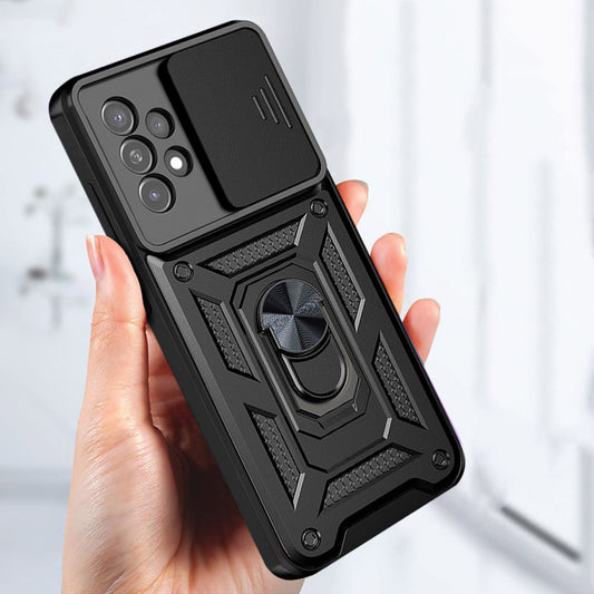 Калъф за Samsung Galaxy A53 5G A536, Techsuit, CamShield, Черен