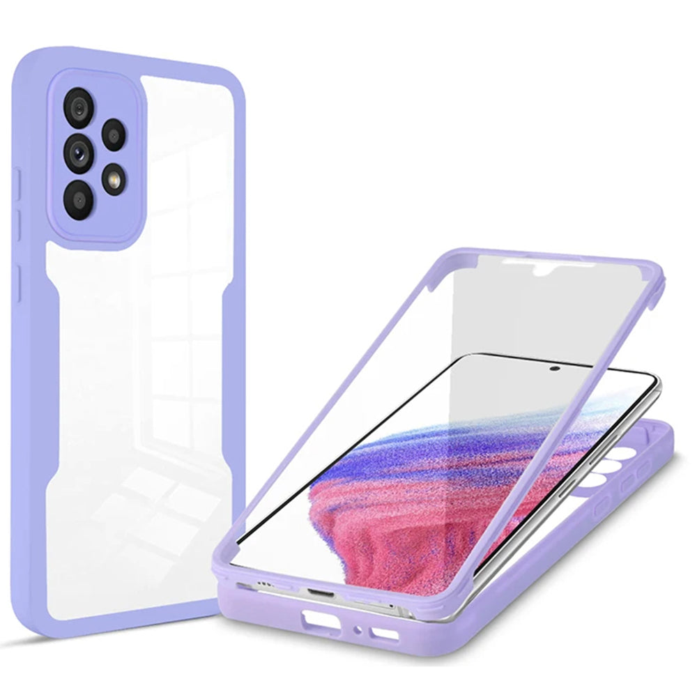 Калъф за Samsung Galaxy A53 5G A536, Techsuit, ColorVerse 360, Лилав