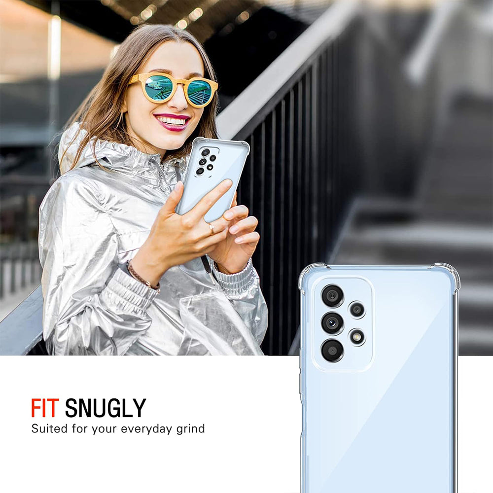 Калъф за Samsung Galaxy A53 5G A536, Techsuit, Shockproof Clear, Прозрачен