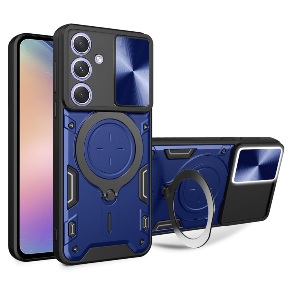 Калъф за Samsung Galaxy A54 A546, Techsuit, CamGuard Pro, Син