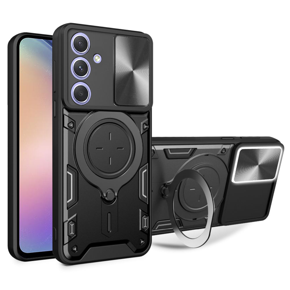 Калъф за Samsung Galaxy A54 A546, Techsuit, CamGuard Pro, Черен