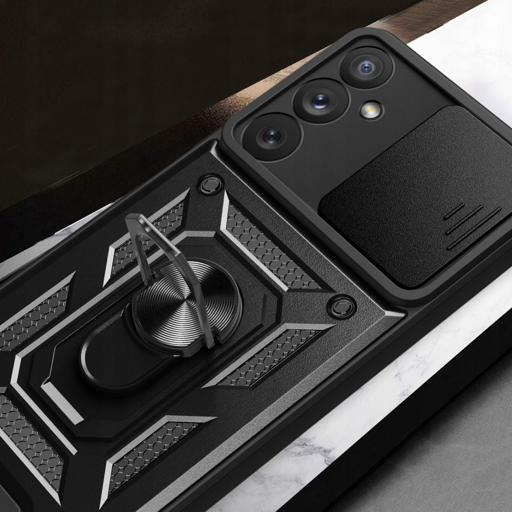 Калъф за Samsung Galaxy A54 A546, Techsuit, CamShield, Черен