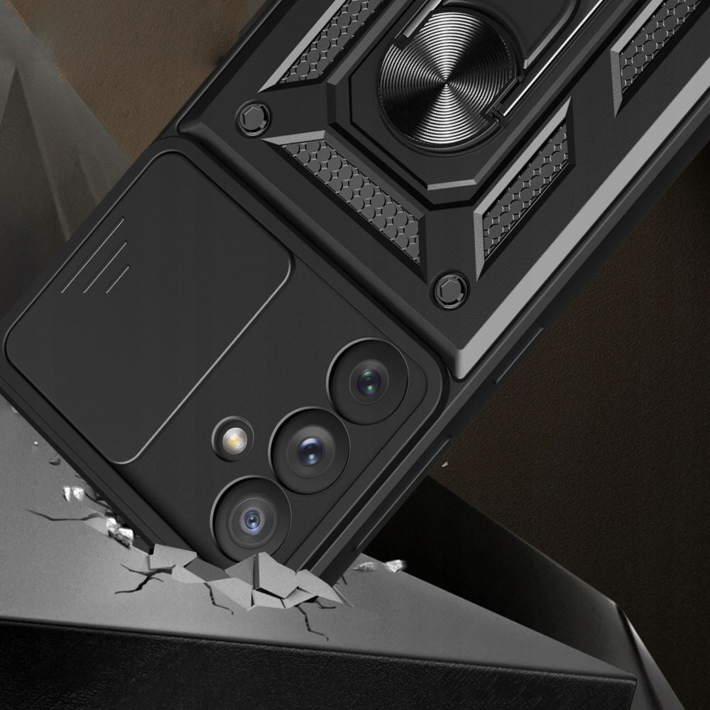 Калъф за Samsung Galaxy A54 A546, Techsuit, CamShield, Черен