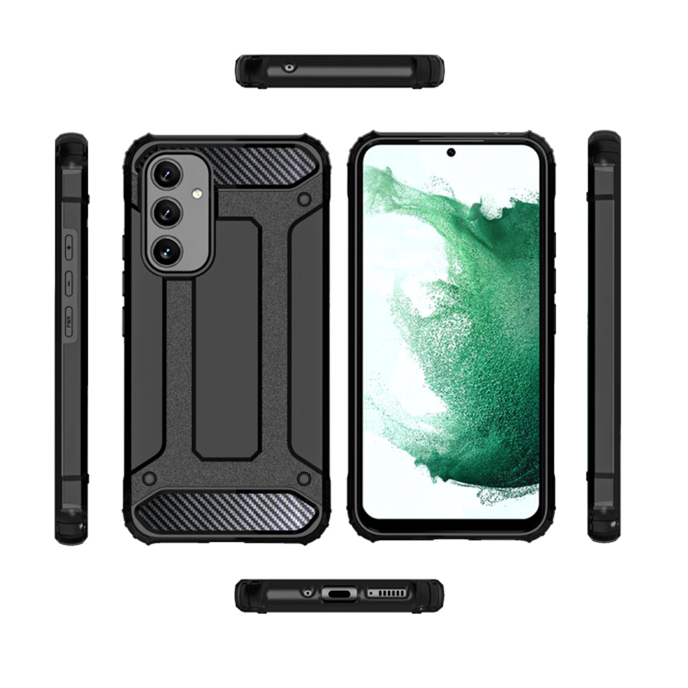 Калъф за Samsung Galaxy A54 A546, Techsuit, Hybrid Armor, Черен