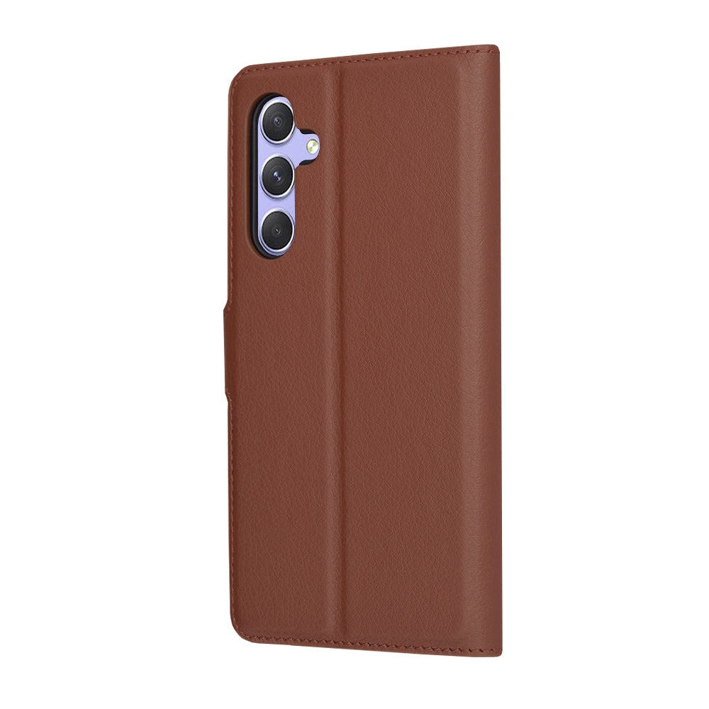 Калъф за Samsung Galaxy A54 A546, Techsuit, Leather Folio, Кафяв