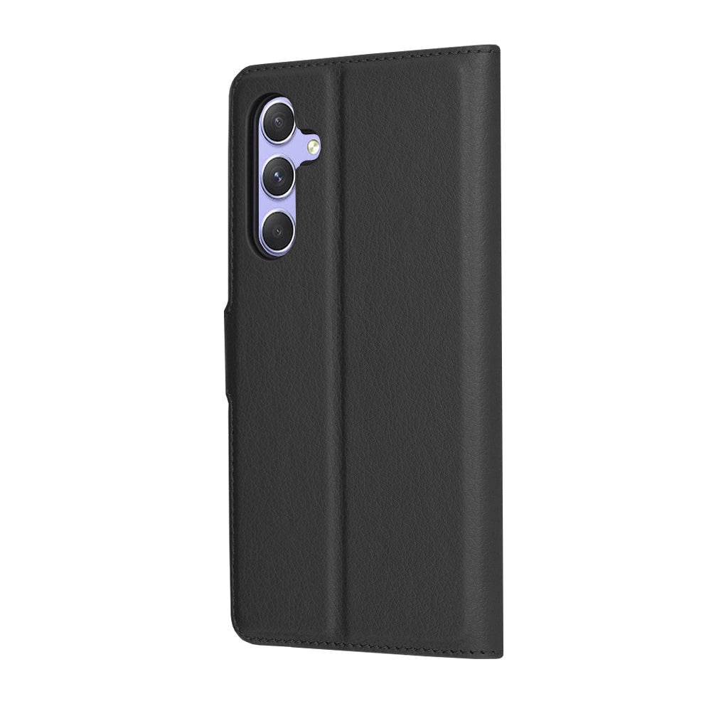 Калъф за Samsung Galaxy A54 A546, Techsuit, Leather Folio, Черен