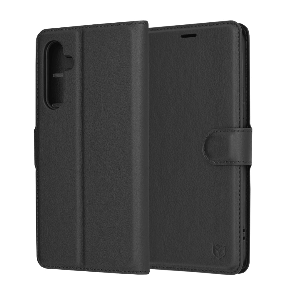 Калъф за Samsung Galaxy A54 A546, Techsuit, Leather Folio, Черен
