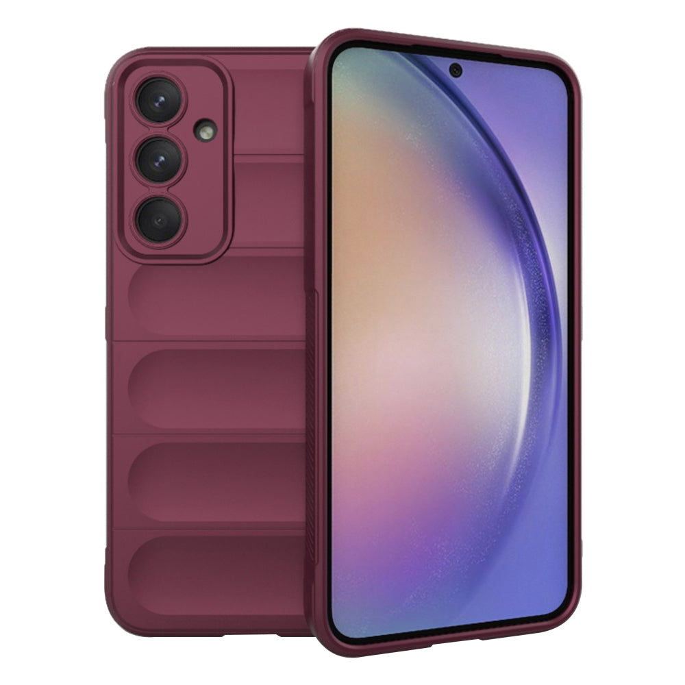 Калъф за Samsung Galaxy A54 A546, Techsuit, Magic Shield, Бордо