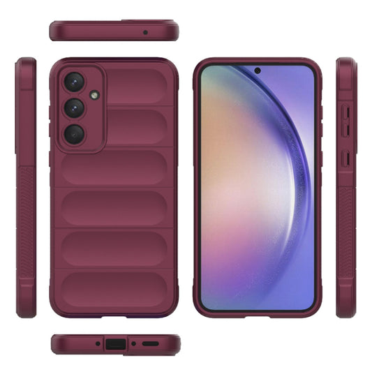 Калъф за Samsung Galaxy A54 A546, Techsuit, Magic Shield, Бордо