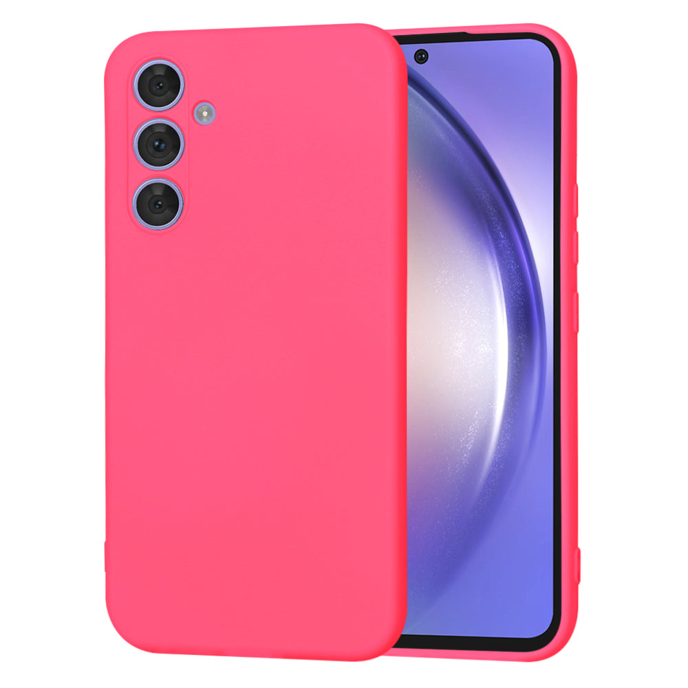 Калъф за Samsung Galaxy A54 A546, Techsuit, SoftFlex, Тъмнорозов