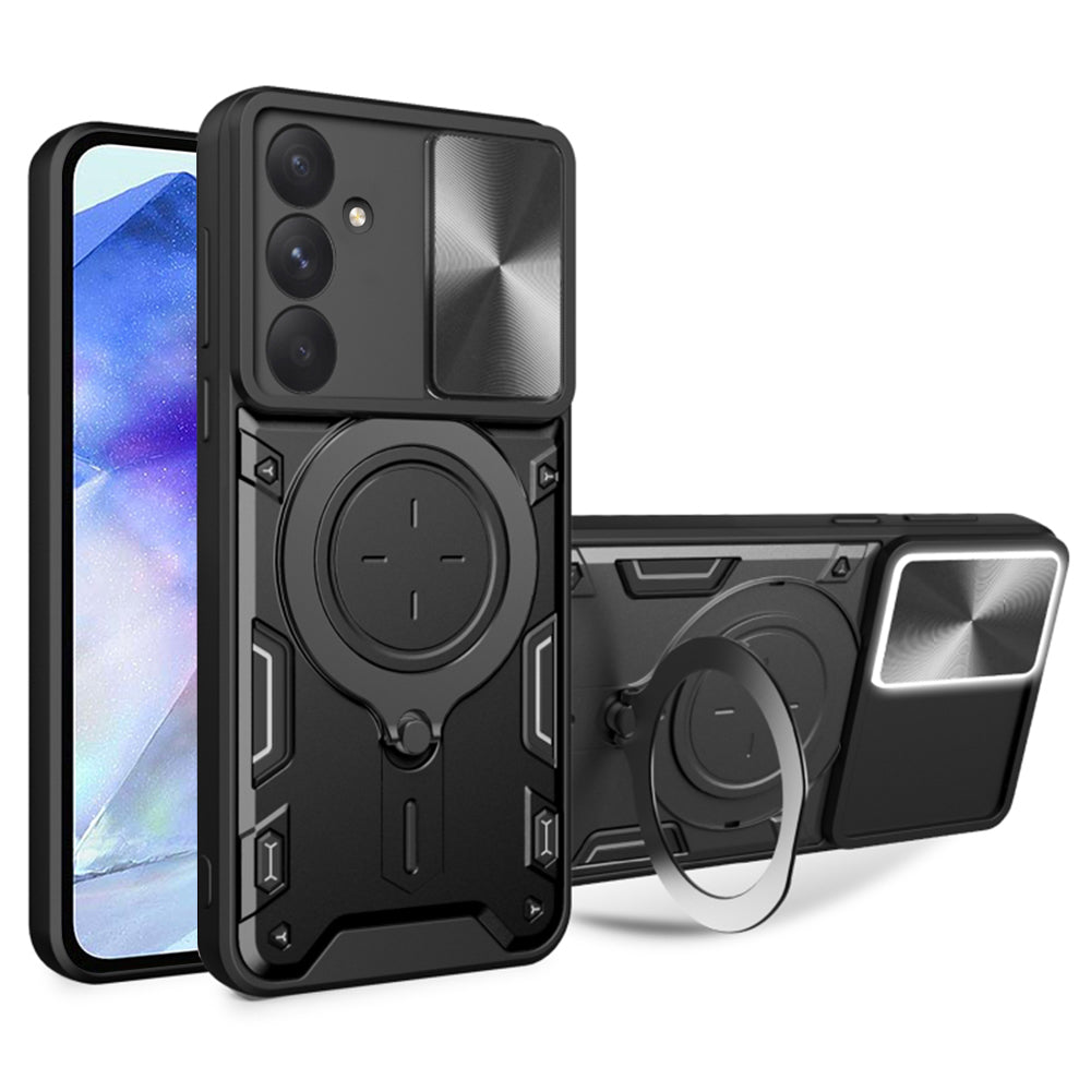 Калъф за Samsung Galaxy A55 5G A556, Techsuit, CamGuard Pro, Черен