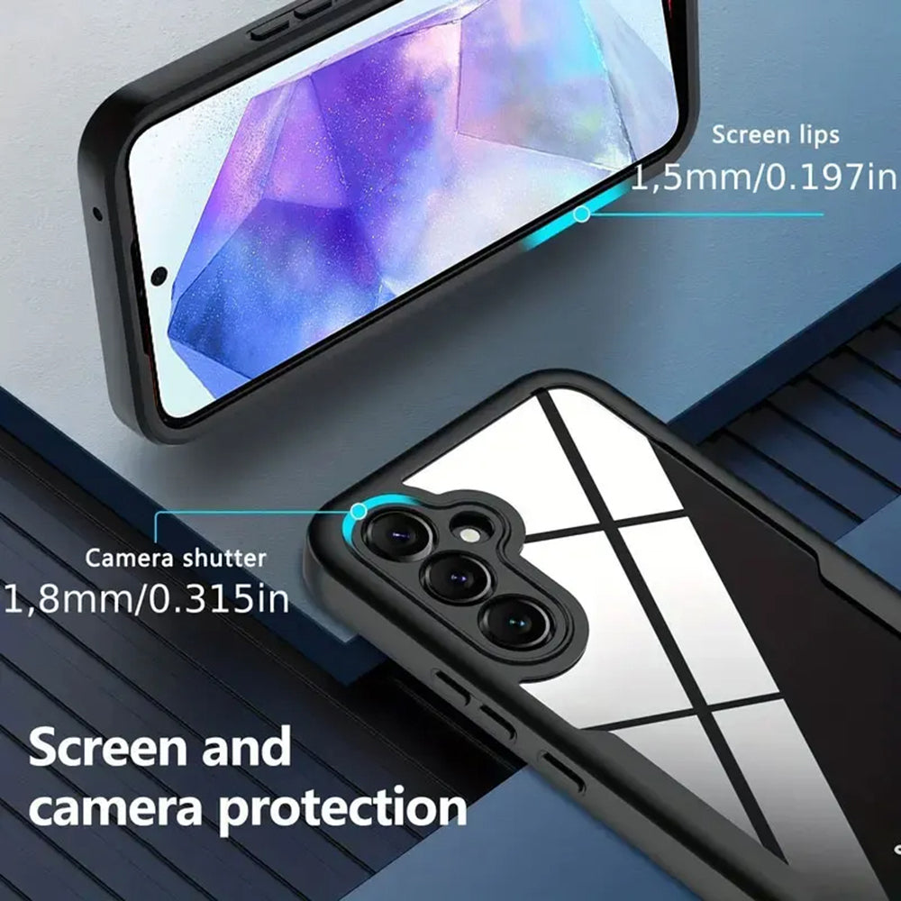 Калъф за Samsung Galaxy A55 5G A556, Techsuit, ColorVerse 360, Син