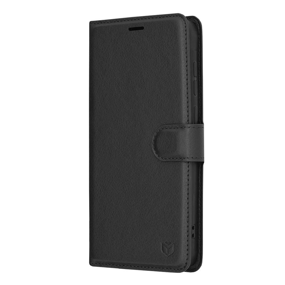 Калъф за Samsung Galaxy A55 5G A556, Techsuit, Leather Folio, Черен