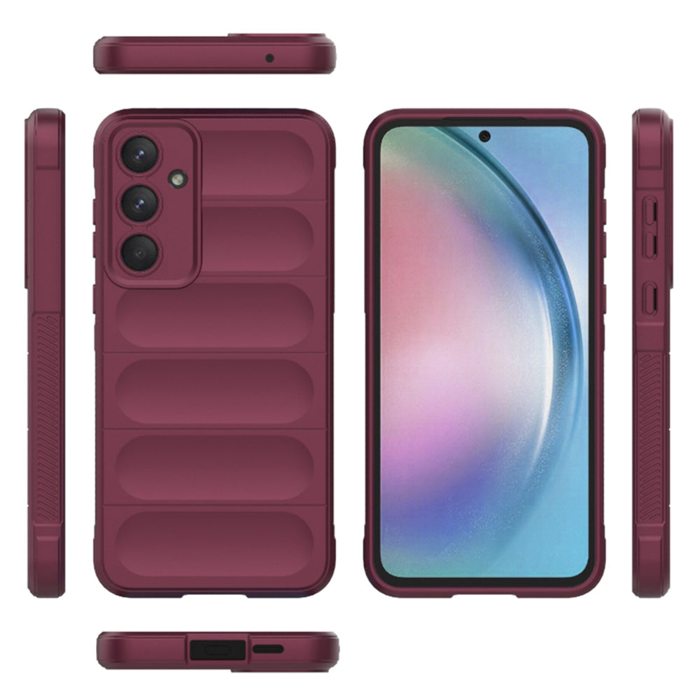 Калъф за Samsung Galaxy A55 5G A556, Techsuit, Magic Shield, Лилав