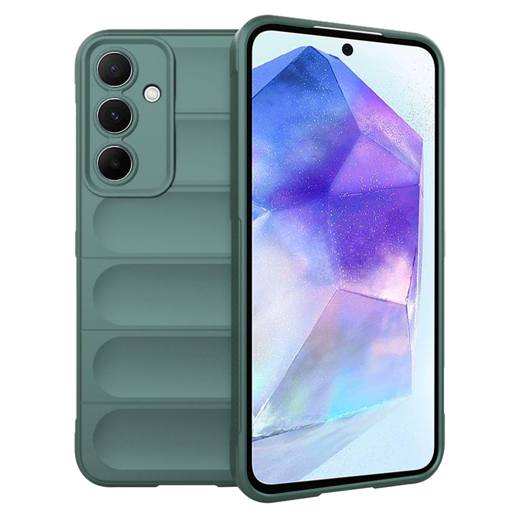 Калъф за Samsung Galaxy A55 5G A556, Techsuit, Magic Shield, Зелен