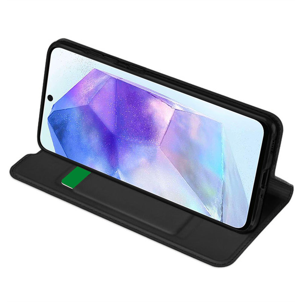 Калъф за Samsung Galaxy A55 5G A556, Techsuit, Magskin Book, Черен
