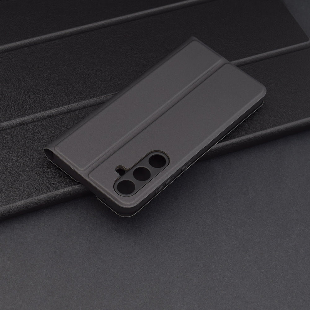 Калъф за Samsung Galaxy A55 5G A556, Techsuit, Magskin Book, Черен