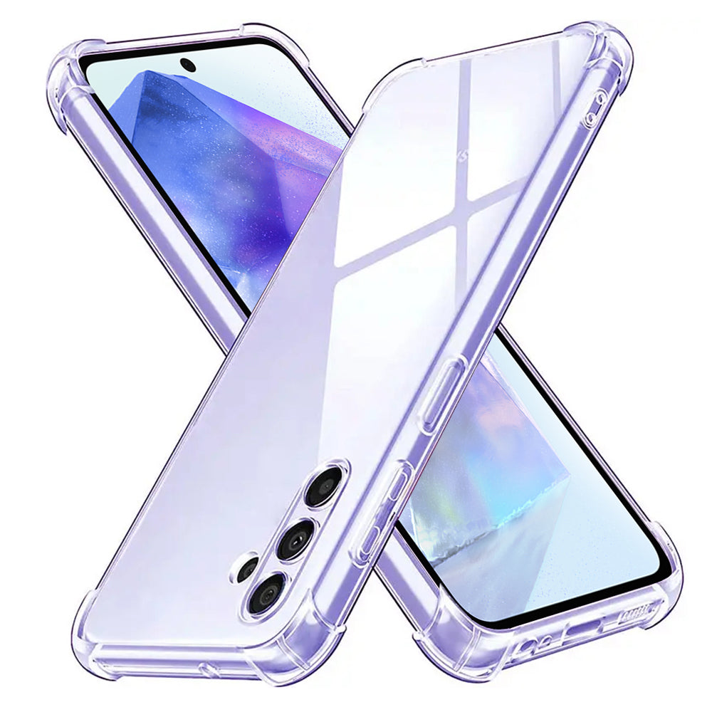 Калъф за Samsung Galaxy A55 5G A556, Techsuit, Shockproof Clear, Прозрачен