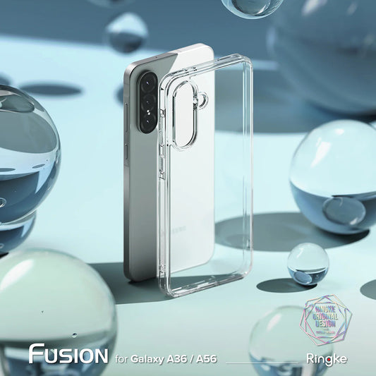 Калъф за Samsung Galaxy A56 A566 / A36 A366, Ringke, Fusion, Прозрачен