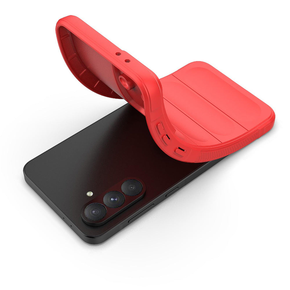 Калъф за Samsung Galaxy A56 A566 / A36 A366, Techsuit, Magic Shield, Червен