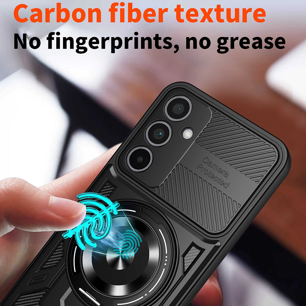 Калъф за Samsung Galaxy A56 A566 / A36 A366, Techsuit, RuggedCam, Син