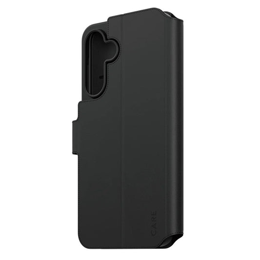 Калъф за Samsung Galaxy A56 A566, PanzerGlass, с функция за поставка и портфейл, черен
