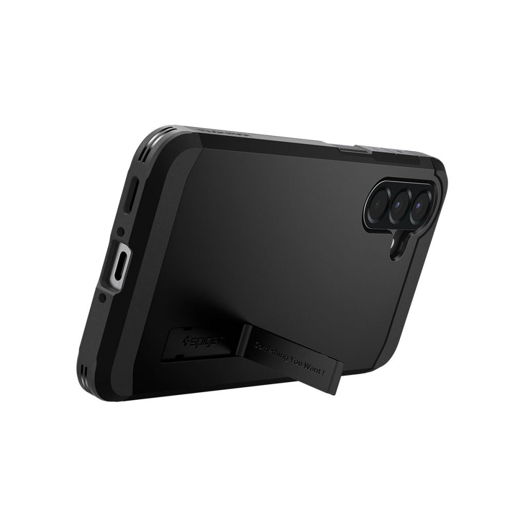 Калъф за Samsung Galaxy A56 A566, Spigen, Tough Armor, Черен ACS09294