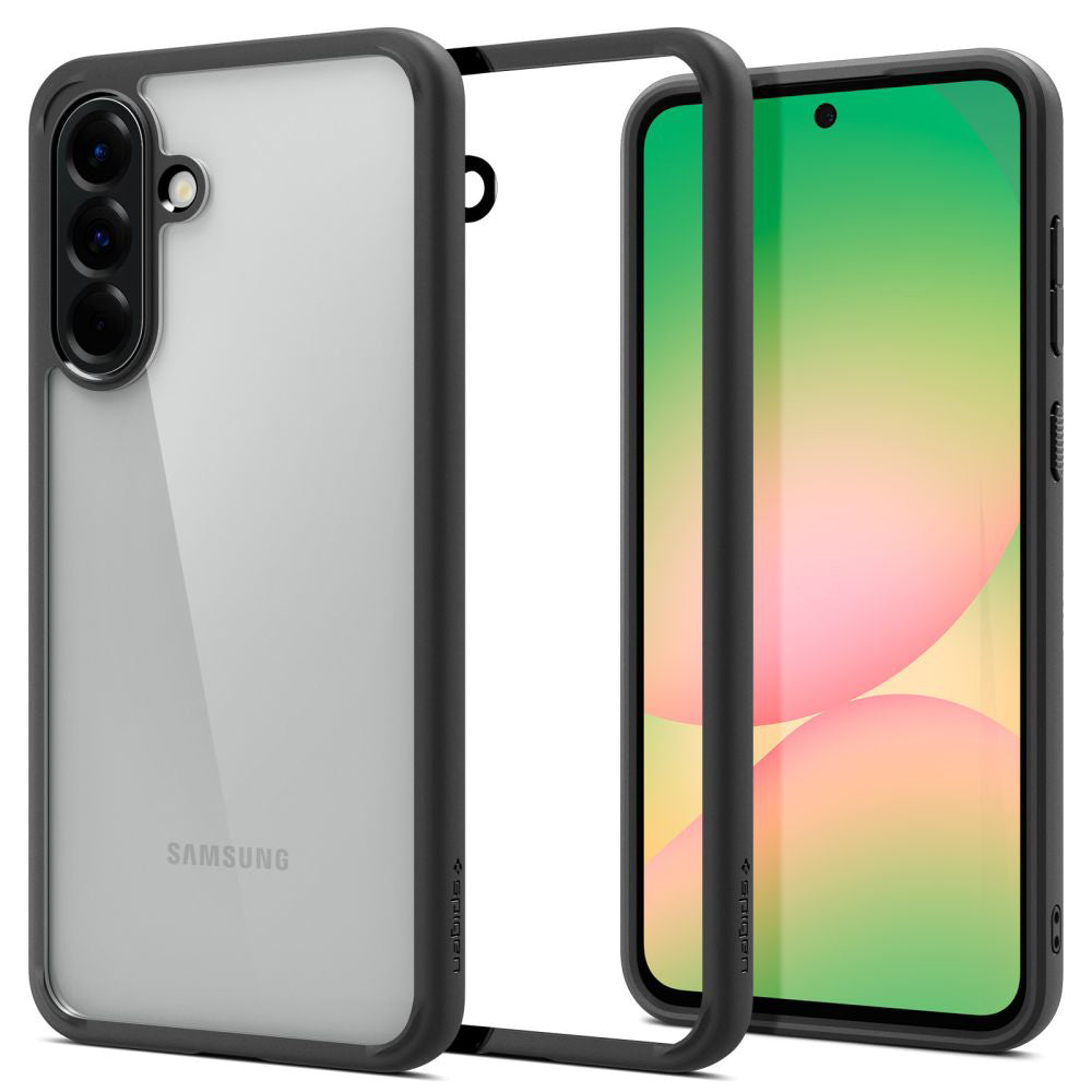 Калъф за Samsung Galaxy A56 A566, Spigen, Ultra Hybrid, Мат Черен ACS09293