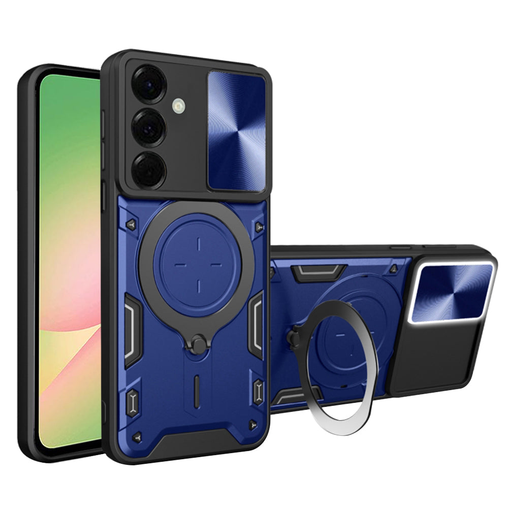Калъф за Samsung Galaxy A56 A566, Techsuit, CamGuard Pro, Син