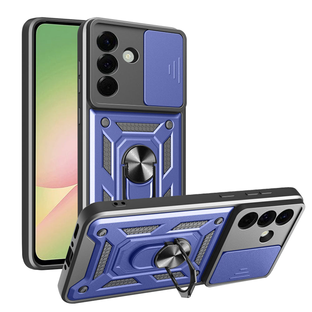 Калъф за Samsung Galaxy A56 A566, Techsuit, CamShield, Син
