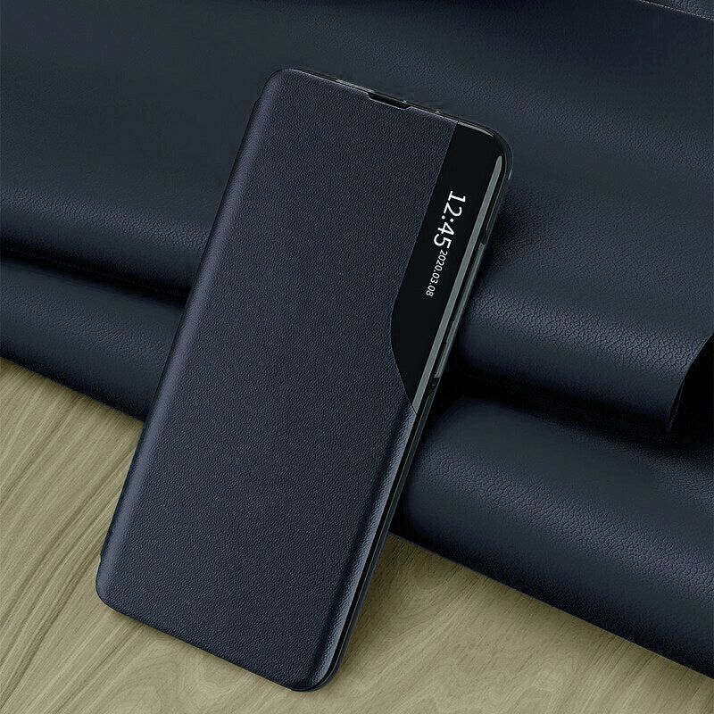Калъф за Samsung Galaxy A56 A566, Techsuit, eFold, Тъмносин
