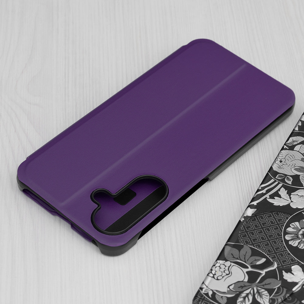 Калъф за Samsung Galaxy A56 A566, Techsuit, eFold, Лилав