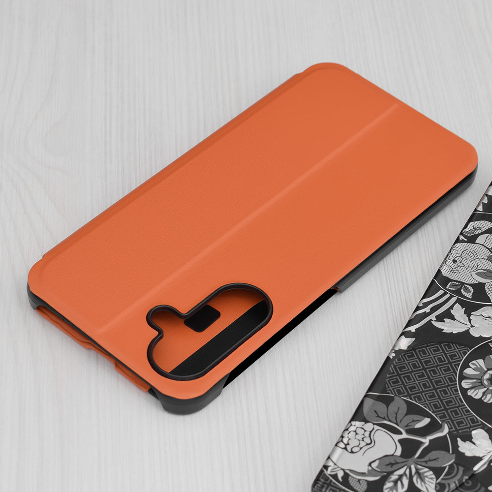 Калъф за Samsung Galaxy A56 A566, Techsuit, eFold, Оранжев