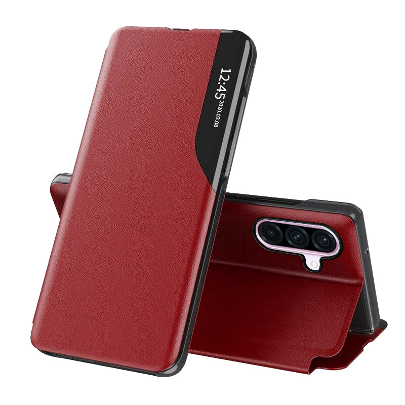 Калъф за Samsung Galaxy A56 A566, Techsuit, eFold, Червен