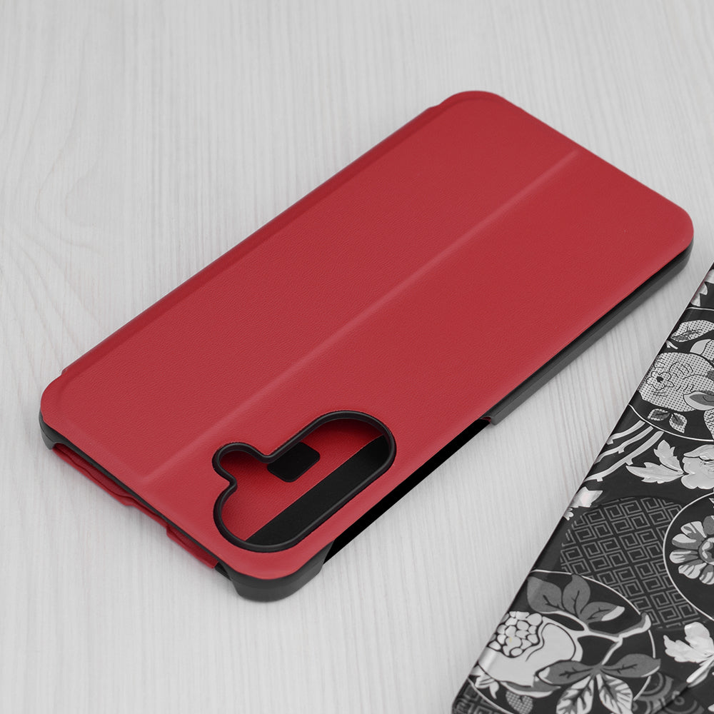 Калъф за Samsung Galaxy A56 A566, Techsuit, eFold, Червен