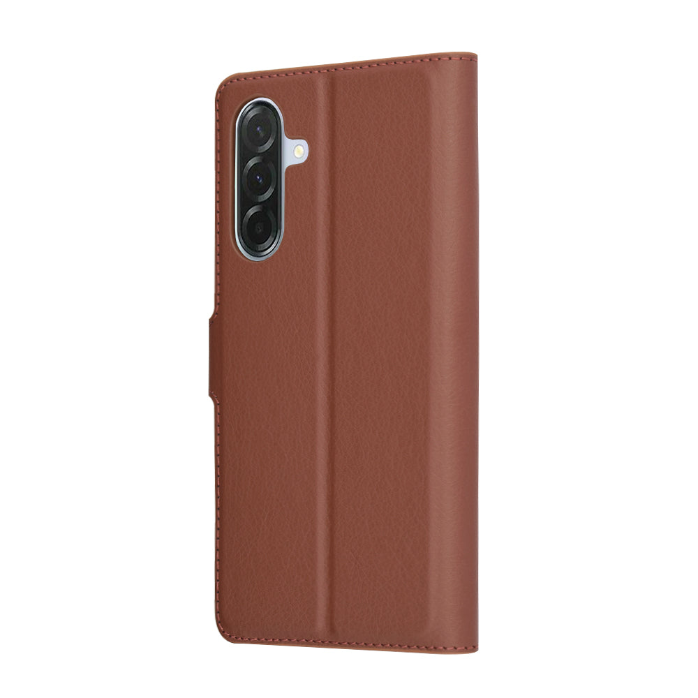 Калъф за Samsung Galaxy A56 A566, Techsuit, Leather Folio, Кафяв