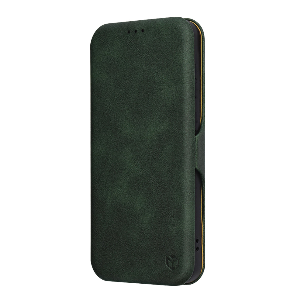Калъф за Samsung Galaxy A56 A566, Techsuit, Safe Wallet Plus, Зелен