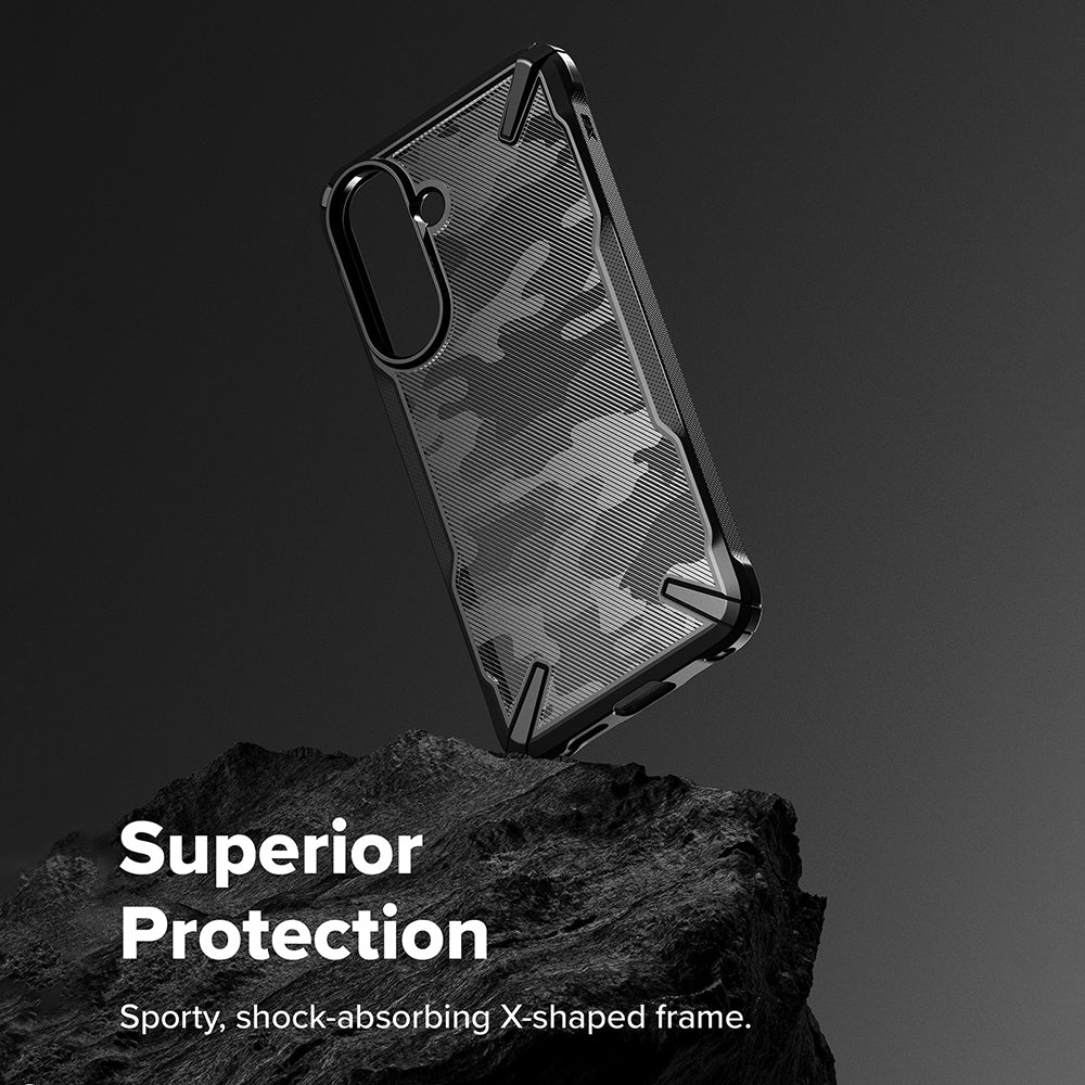 Калъф за Samsung Galaxy A57 5G, Ringke, Fusion X, Камуфлаж