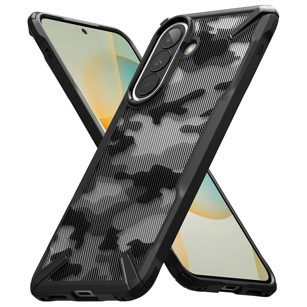 Калъф за Samsung Galaxy A57 5G, Ringke, Fusion X, Камуфлаж