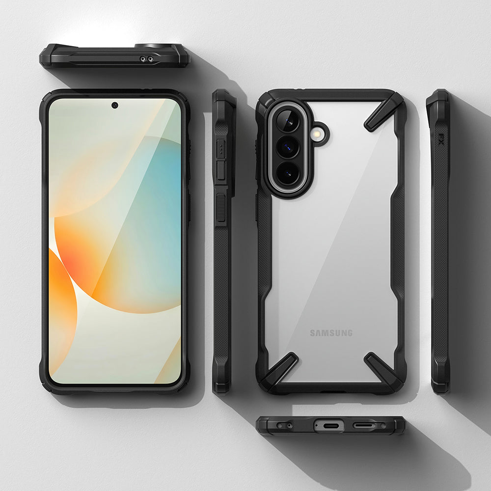 Калъф за Samsung Galaxy A57 5G, Ringke, Fusion X, Черен