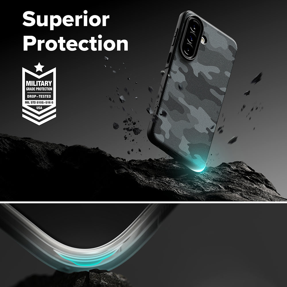 Калъф за Samsung Galaxy A57 5G, Ringke, Onyx, Камуфлаж