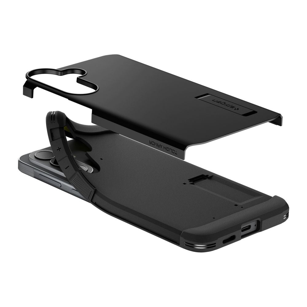 Калъф за Samsung Galaxy A57 5G, Spigen, Tough Armor, Черен ACS11125